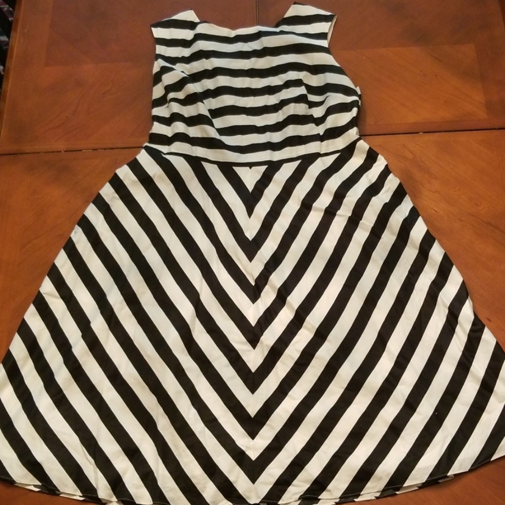 Striped boden dress